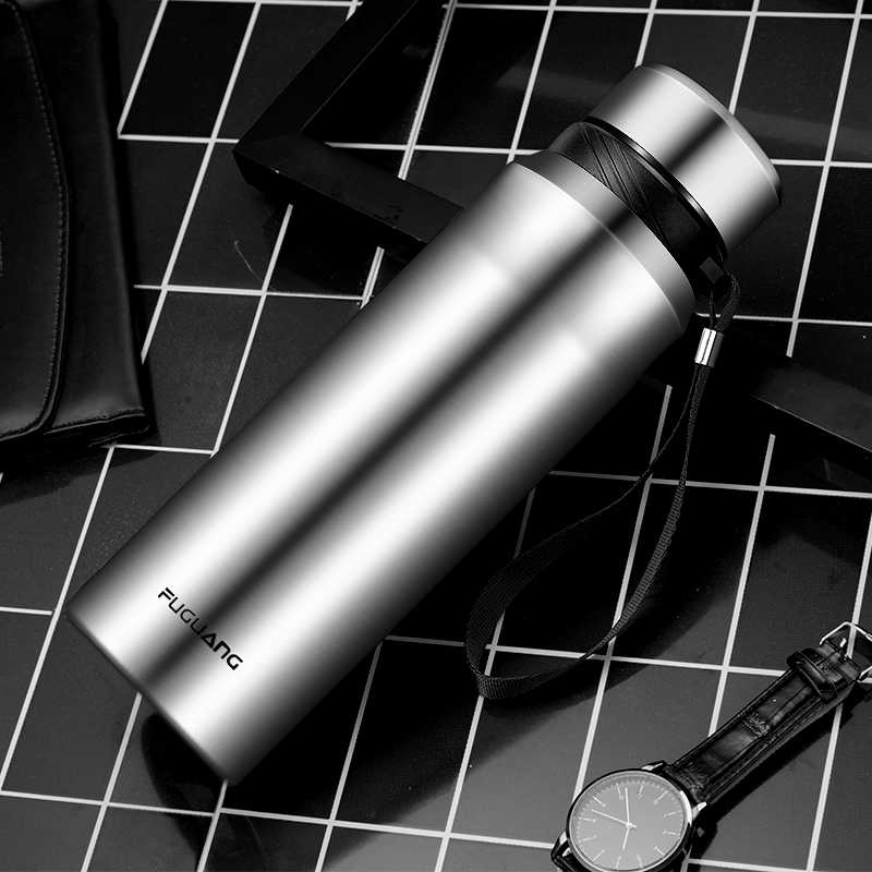 富光保温水壶大容量户外旅行水杯男车载便携超大号不锈钢瓶2000ML